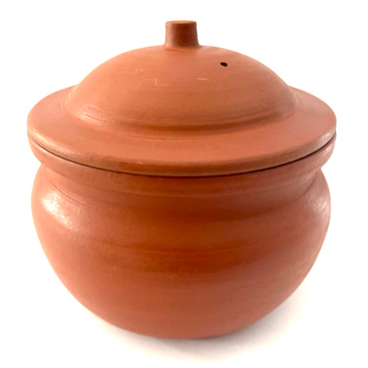 terra cotta pots Clay Cooking Pot with Lid large 3 liters