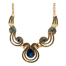 Sapphire Chic Boho Fashion Jewelry Choker Necklace