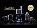 Preethi ZODIAC Mixer Grinder 110V 550Watts 5 Jars