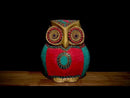 Antique Brass Owl Statue Sculpture Home Decor