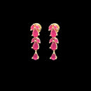 American Diamond Studded Necklace Earring Jewelry Set