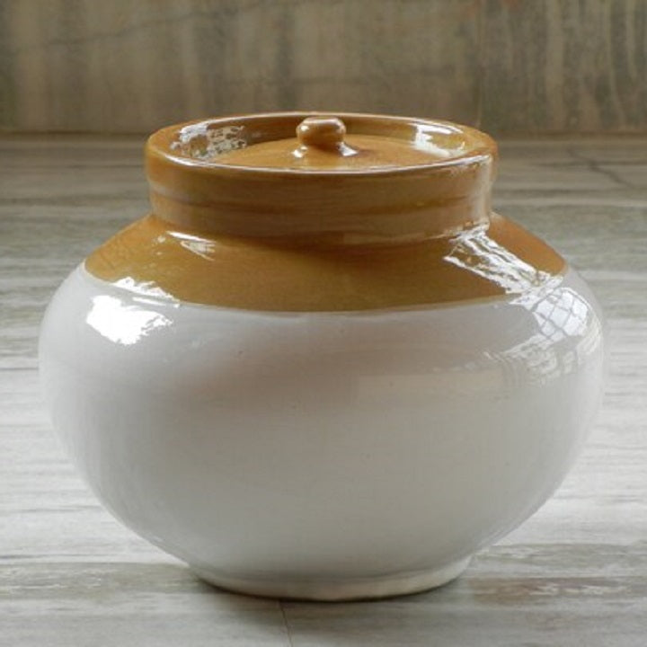 Bharani Ceramic Pickle Lota Jar