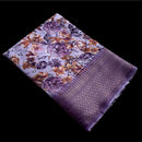 Binny Crepe Floral Printed Soft Fancy Saree