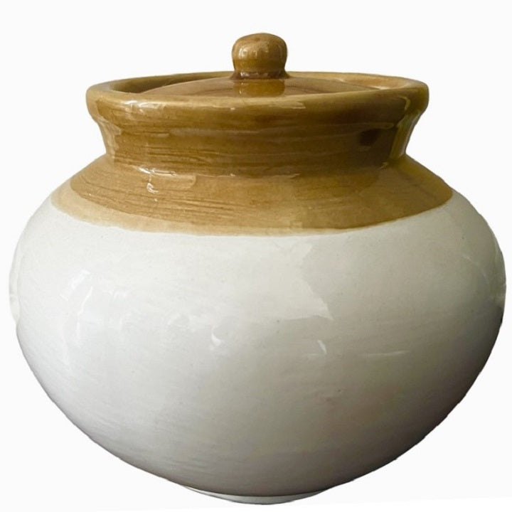Ceramic Jar Lota Bharani Lid