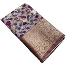 Chanderi Cotton Floral Fancy Soft Saree