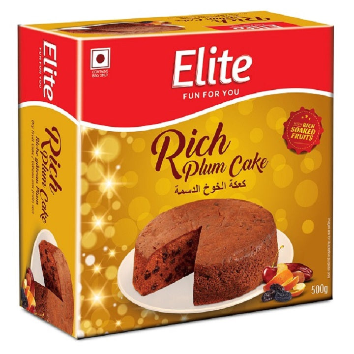 Elite Rich Fruit Plum Cake