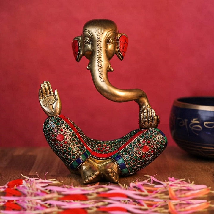 Ganesha Brass Statue Idol Sculpture