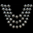 German Silver Beaded Fashion Jewelry Necklace