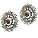 Oxidised Silver Fashion Earrings