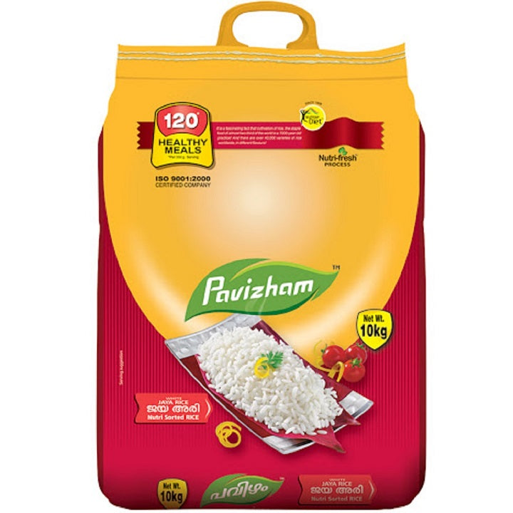Jaya White Paraboiled Rice Pavizham 10KG