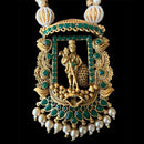 Temple Necklace Earring Jewelry Pendant Set