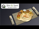 Gold Thali Set with PVD Coating Nifty