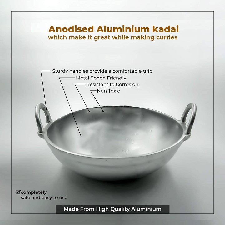 Aluminum Cookware Kadai