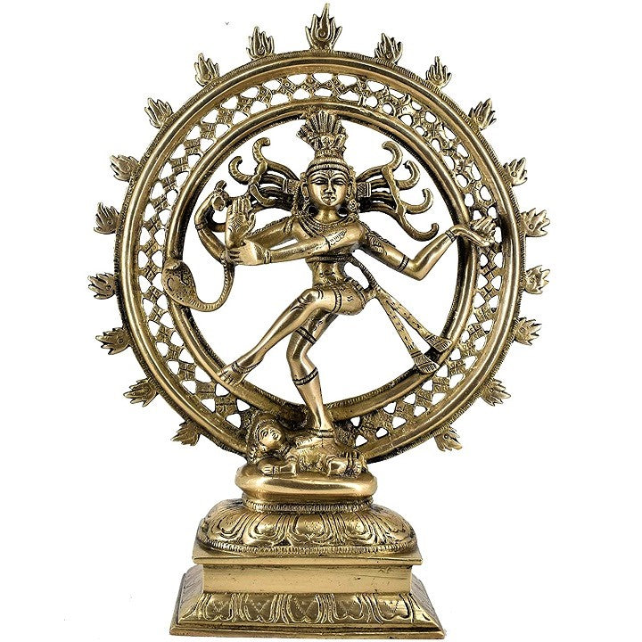 Antique Brass Nataraja Statue