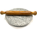 Ash Granite RotiChapati Chakla Belan Rolling PinRolling Board Combo Set