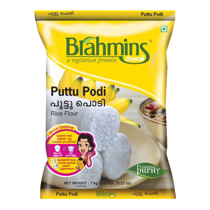 White Puttu Powder Brahmins