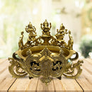 Brass Ganesh Saraswati Lakshmi Urli