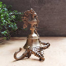 Brass Hanging Peacock Bell