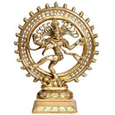 Brass Nataraja Antique Statue Sculpture Idol