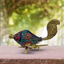 Brass Shankh Conch Shell Stand Décor