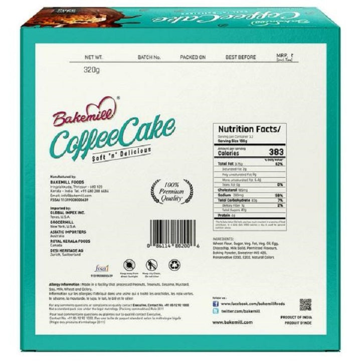 Coffee Cake Bakemill