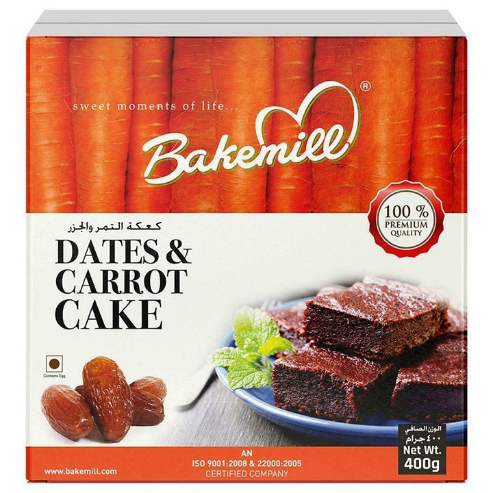 Dates Carrot Cake Bakemill