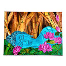 Divine Buddha Wall Canvas Art Hand Painted Décor