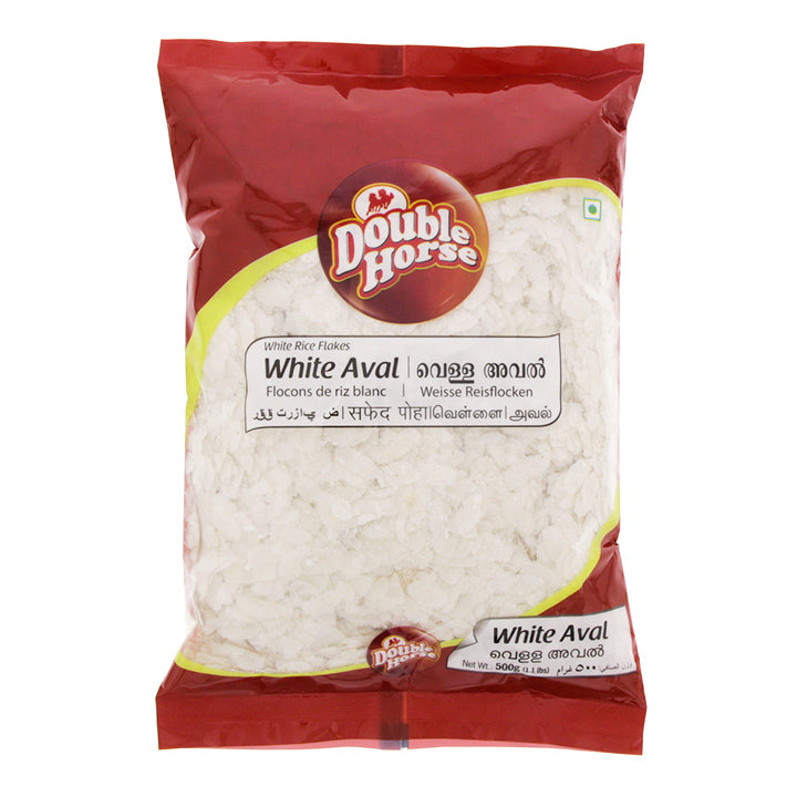 White Rice Flakes (Aval) Double Horse