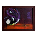 Hand Painted Ganesha Framed Wall Canvas Art Set