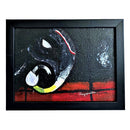 Hand Painted Ganesha Framed Wall Canvas Art