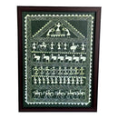 Hand Painted Warli Canvas Wall Art Décor