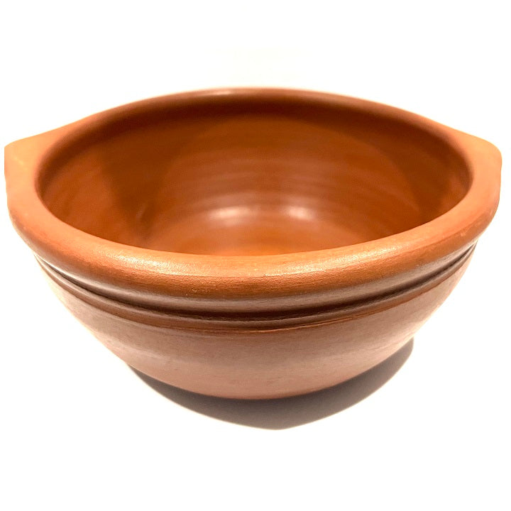    Indian Clay Cookware Pot Bowl