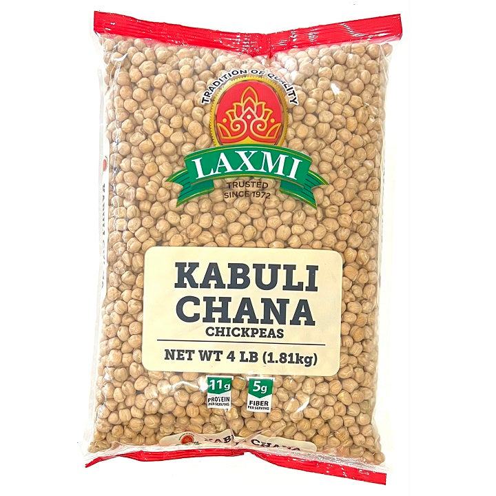 Kabuli Chana Garbanzo Beans Chickpeas Laxmi (Value Pack)