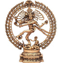 Large Brass Nataraja Statue Idol Sculpture