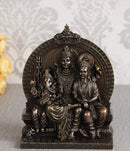 Lord Shiva Parvati Ganesha Parivar Statue Sculpture Idol