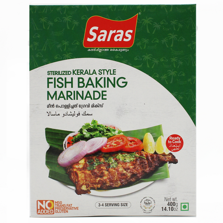 Fish Baking Marinade (Meen Pollichathu Gravy Mix) Saras