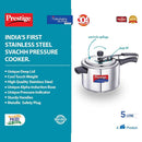 Nakshatra Alpha Plus Svachh 5L Pressure Cooker Prestige