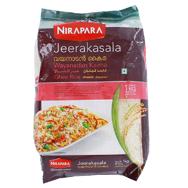 Jeerakasala Kaima Rice Nirapara