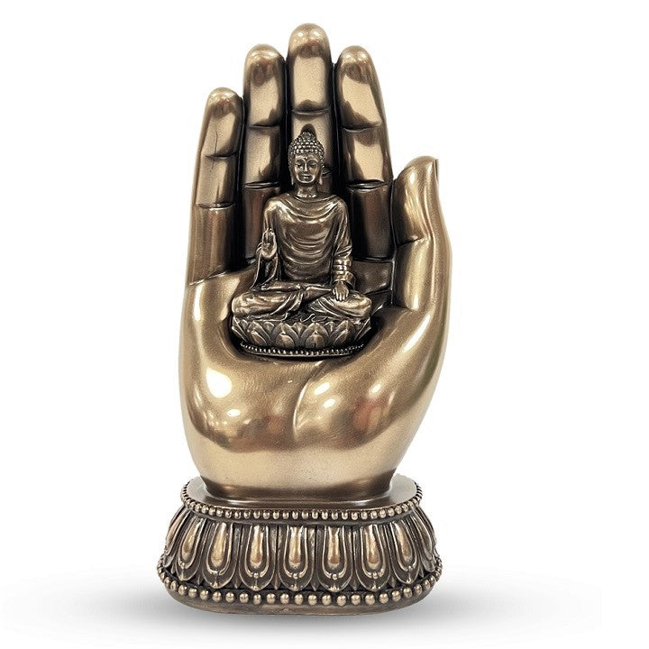 Palm Meditation Buddha Statue