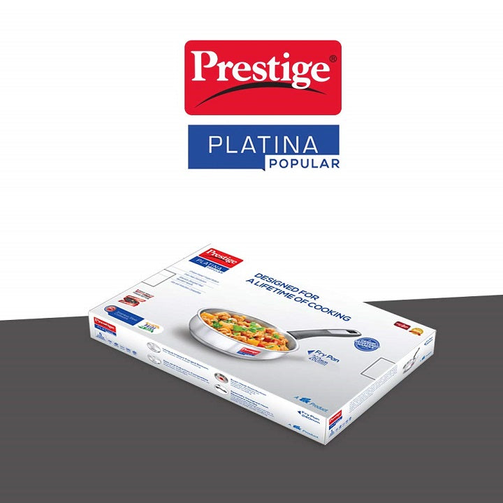 Prestige Popular Stainless Steel Fry Pan