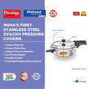 Prestige Stainless Steel 4L Pressure Cooker Pan