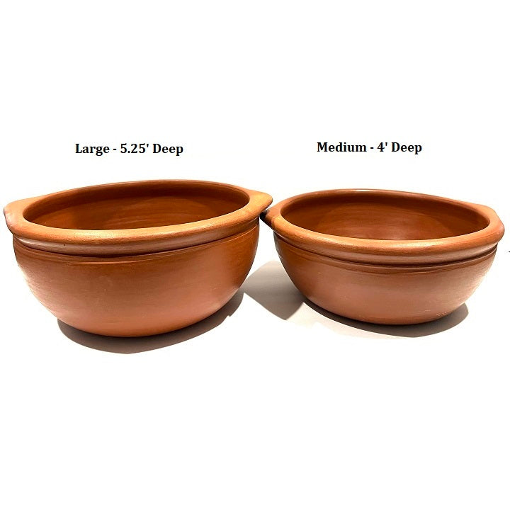 Terracotta Clay Cooking Curry Pots