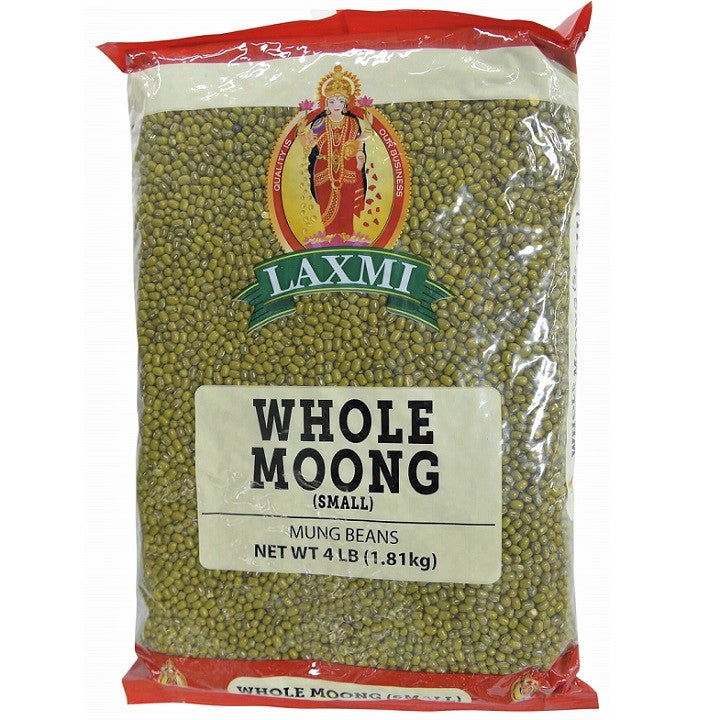 Whole Green Moong Small Beans Laxmi (Value Pack)